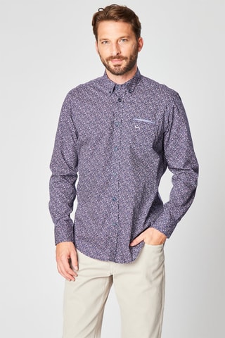 Camisa florida Azul-marinho - Harmont & Blaine