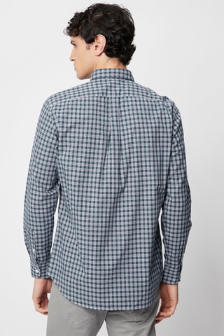 Camisa - Verde e azul - Harmont & Blaine