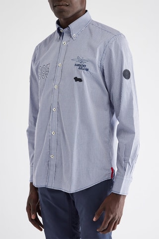 Camisa - Azul-marinho e branco - Harmont & Blaine