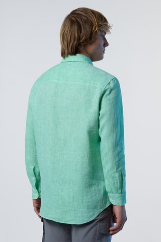 Camisa de linho - Verde