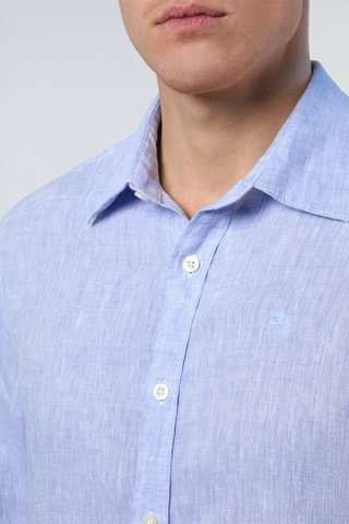 Camisa de linho - Azul