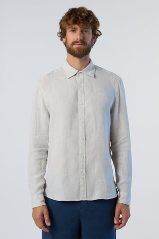 Camisa de linho - Cru