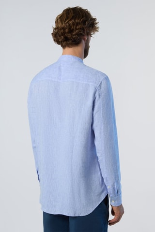 Camisa de linho - Azul