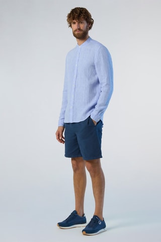 Camisa de linho - Azul