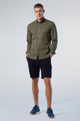 Camisa regular - Verde