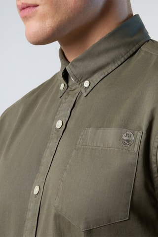 Camisa regular - Verde