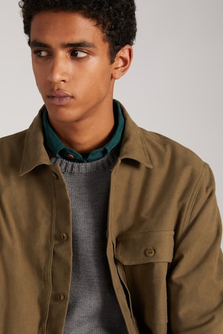 Sobrecamisa oversize - Caqui - Glanshirt