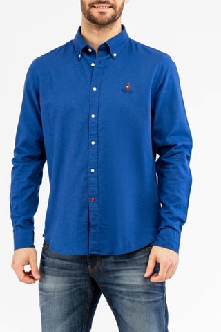 Camisa em linho - Índigo