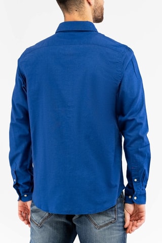 Camisa em linho - Índigo