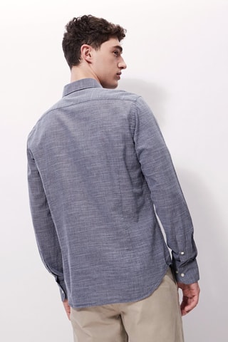 Camisa 
Azul mesclado