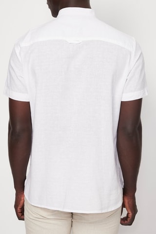 Camisa de linho Misao - Branco