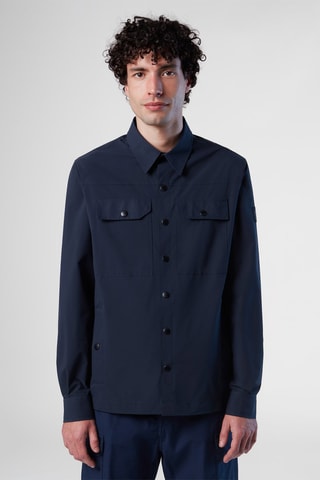 Sobrecamisa - Azul-marinho