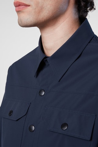 Sobrecamisa - Azul-marinho