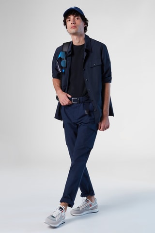 Sobrecamisa - Azul-marinho