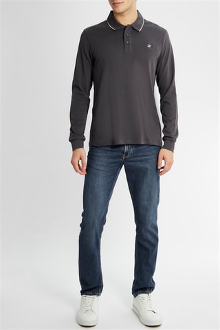 Polo - Cinzento-escuro
