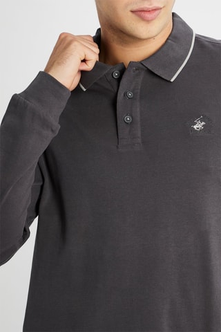 Polo - Cinzento-escuro