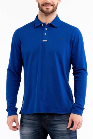 Polo - Azul-cobalto