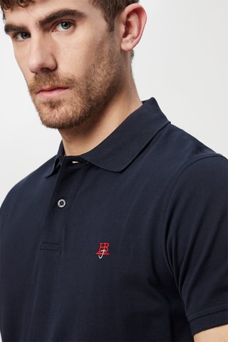 Polo Azul-marinho - Harmont & Blaine Calças de ganga