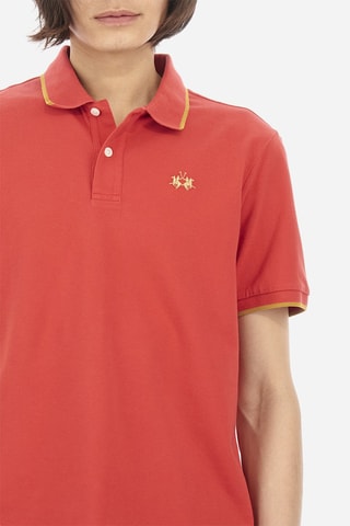 Polo regular - Vermelho