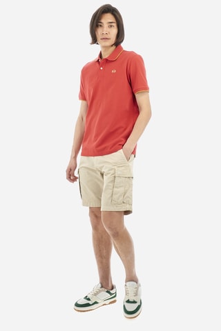 Polo regular - Vermelho