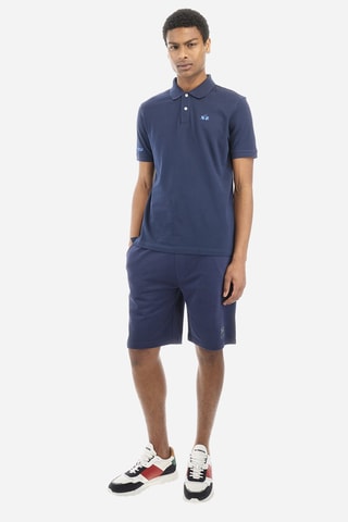 Polo regular - Azul-marinho