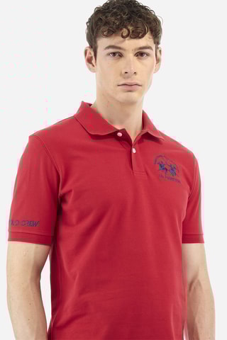 Polo regular - Vermelho
