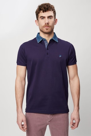 Polo Azul-marinho - Harmont & Blaine Calças de ganga