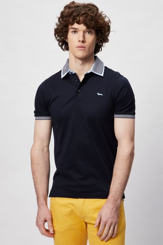 Polo Azul-noite - Harmont & Blaine