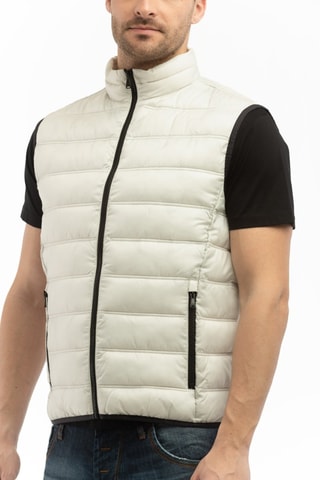 Colete acolchoado - Branco