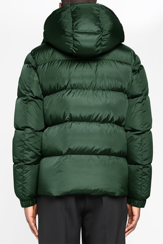 Bomber com capuz Verde