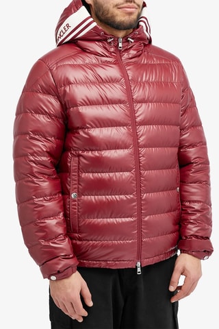 Gewatteerde Jas met Capuchon Cornour - Rood