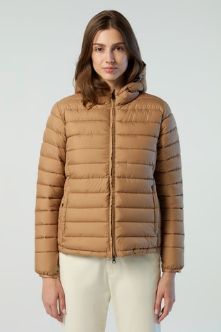 Blusão com capuz - Camel