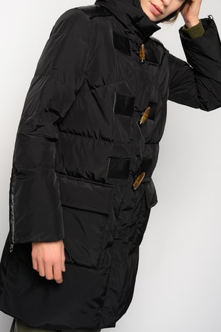 Blusão com capuz - Preto