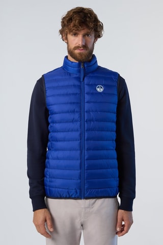 Colete acolchoado - Azul-real