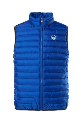 Colete acolchoado - Azul-real