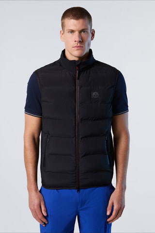 Colete acolchoado - Preto