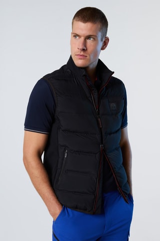 Colete acolchoado - Preto