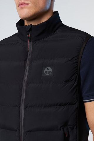 Colete acolchoado - Preto