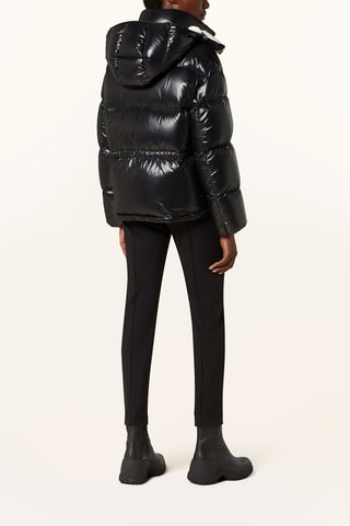 Blusão com capuz Abbaye - Preto