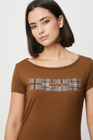 T-shirt Castanho - Harmont & Blaine