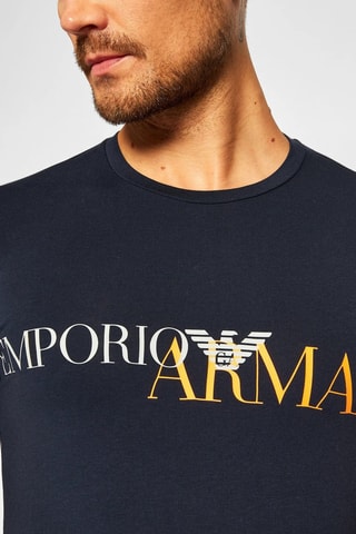 T-shirt - Azul-marinho - Emporio Armani
