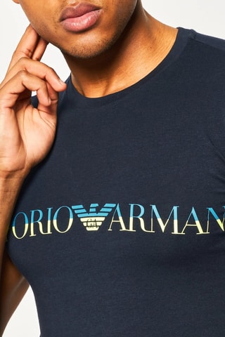 T-shirt - Azul-marinho - Emporio Armani