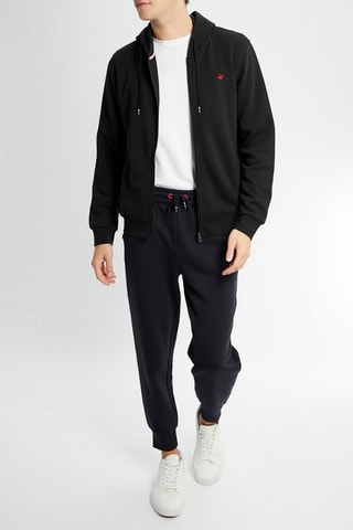 Sweat com capuz - Preto