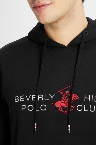 Sweat com capuz - Preto