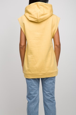 Sweat à capuche - Jaune