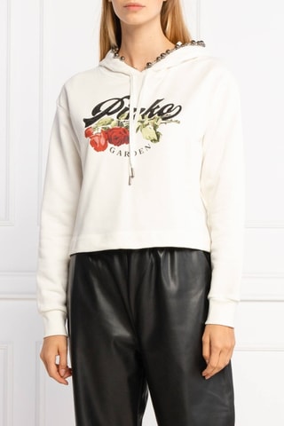 Sweat com capuz - Branco