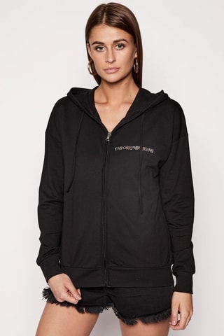 Sweat com capuz - Preto - Emporio Armani