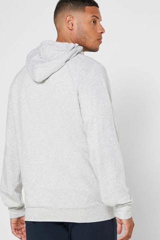 Sweat com capuz - Cinzento-claro mesclado - Emporio Armani