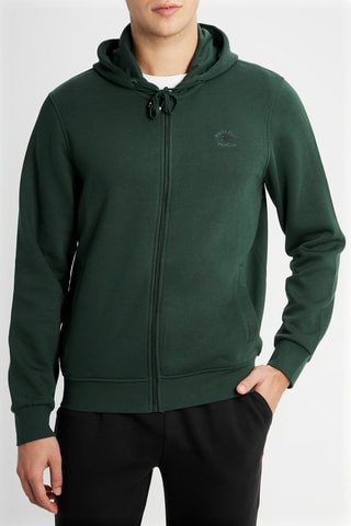 Sweat com capuz - Verde