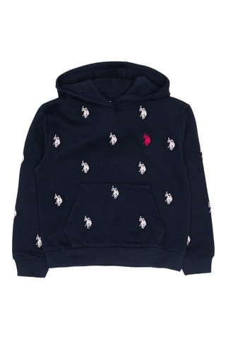 Sweat com capuz - Azul-marinho